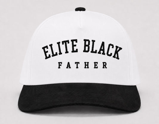 Elite Black Father Suede Brim Snapback